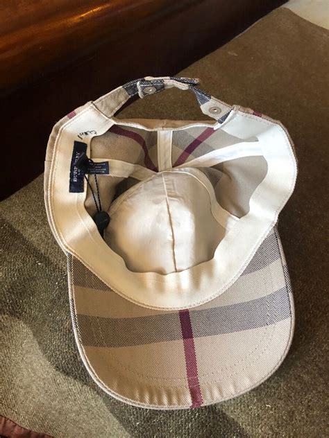 burberry visor hat|burberry checked visor.